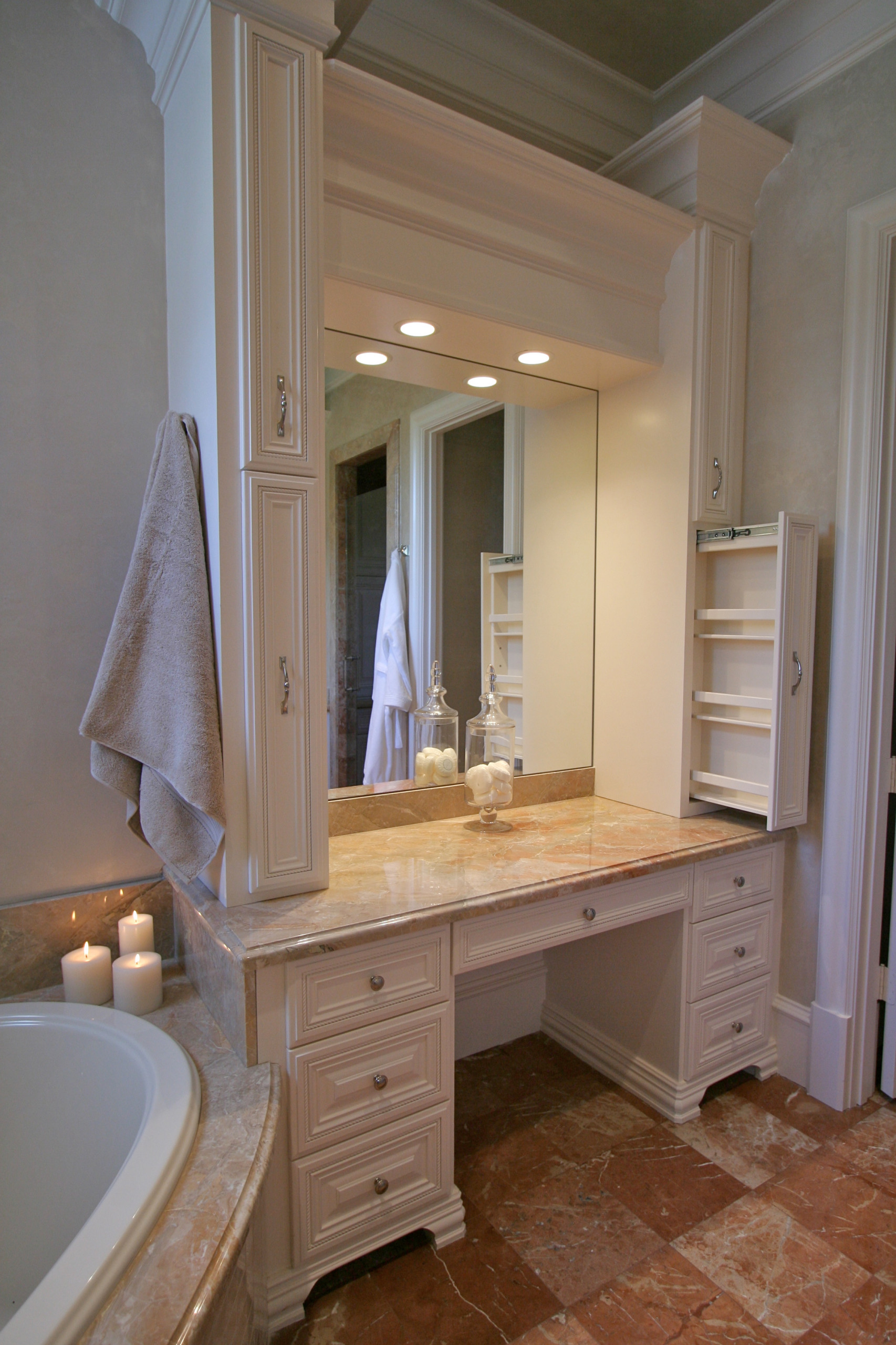 Pull Out Medicine Cabinet Houzz