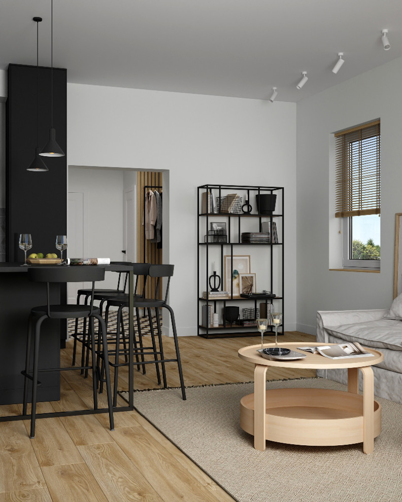 Кухня-гостиная в частном доме