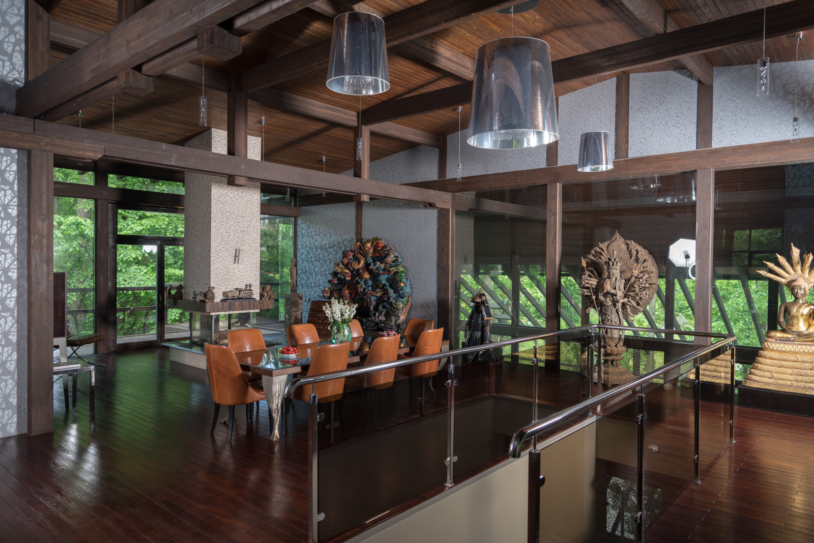 Интерьер и экстерьер загородного комплекса