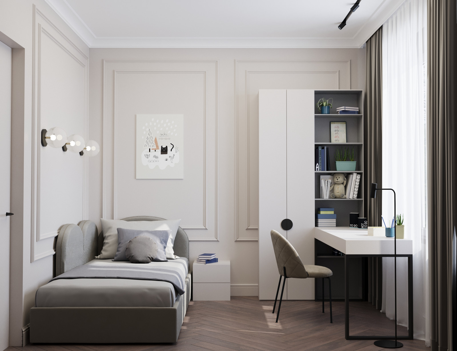 Квартира неоклассика