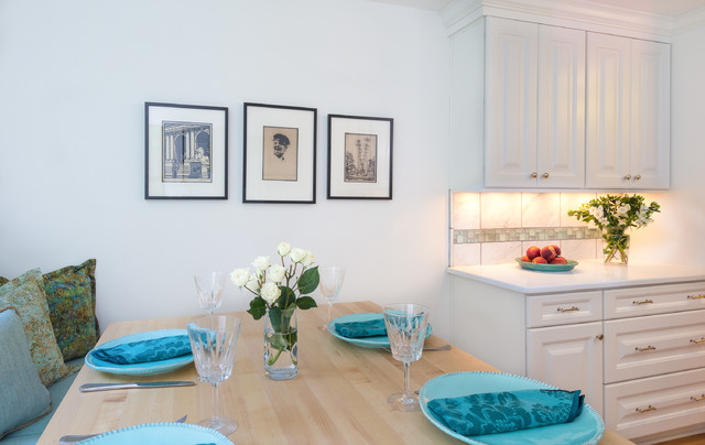 Transitional Kitchen nyklassisk-koek