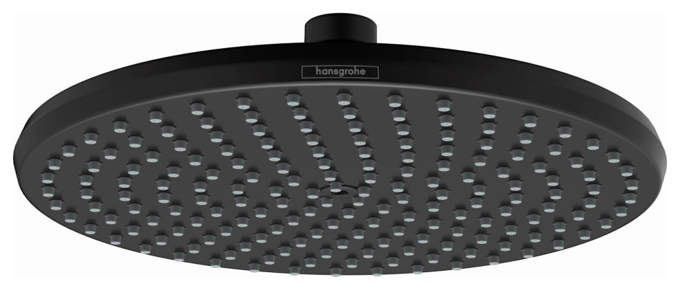 Hansgrohe 04824 Locarno 1.75 GPM Single Function Shower Head - Matte Black