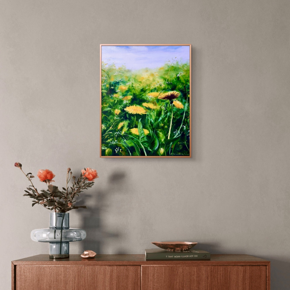 Картина "Одуванчики"