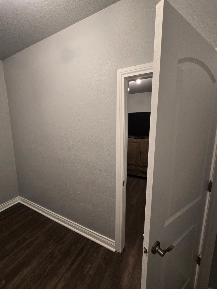 Closet Addition in Basement Bedroom