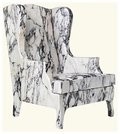 Louis XV Goes to Sparta Armchair