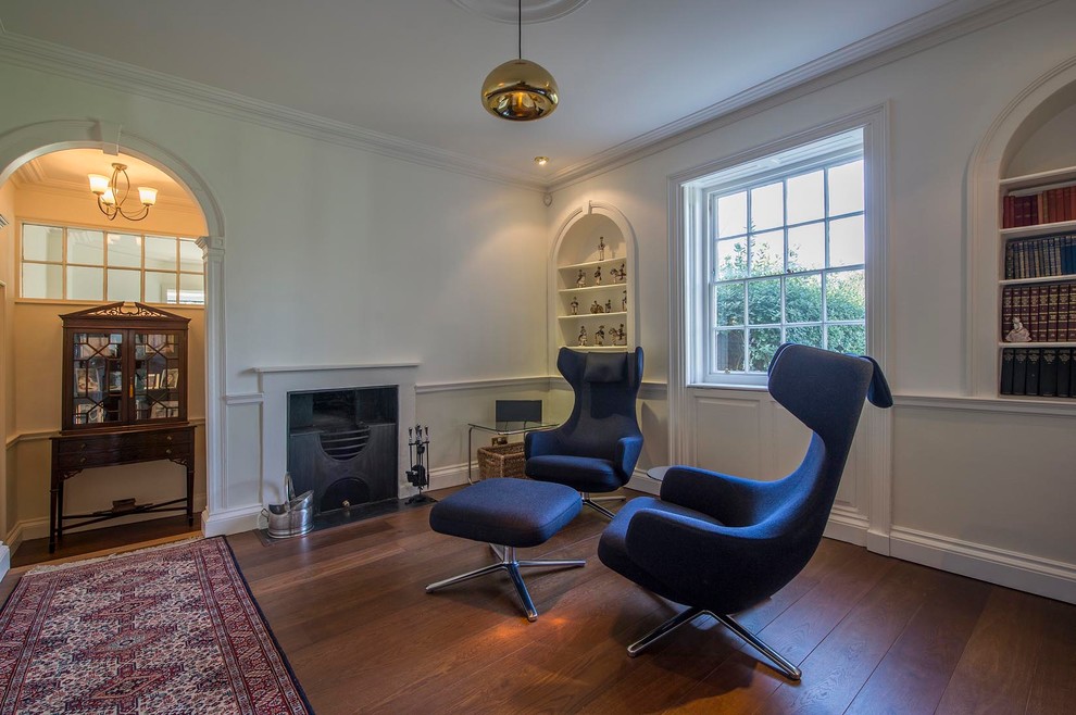 Design ideas for a contemporary living room in Other.