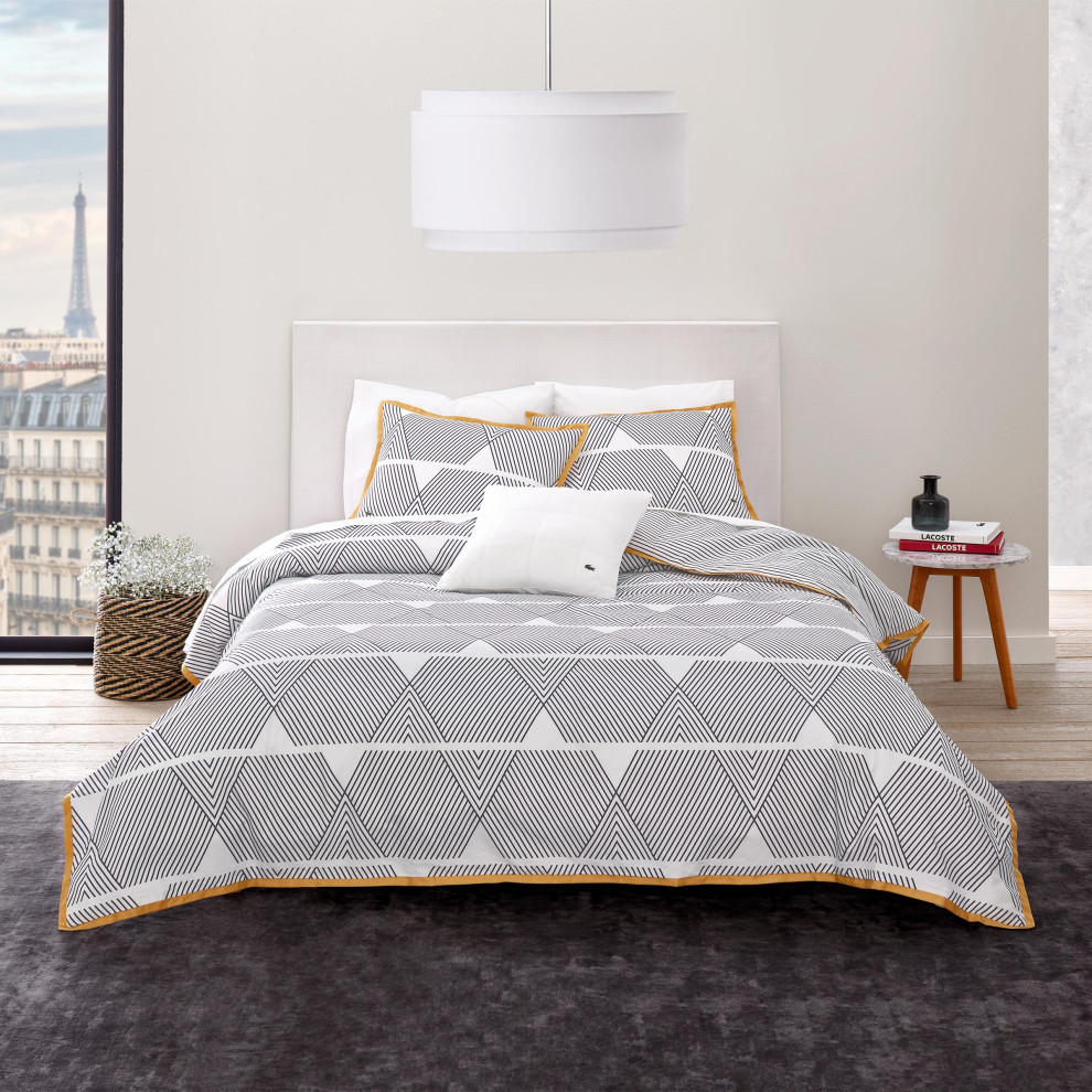 Lacoste Cup Comforter Set - Contemporary - Comforters And Comforter Sets -  by Sunham Home Fashions | Houzz