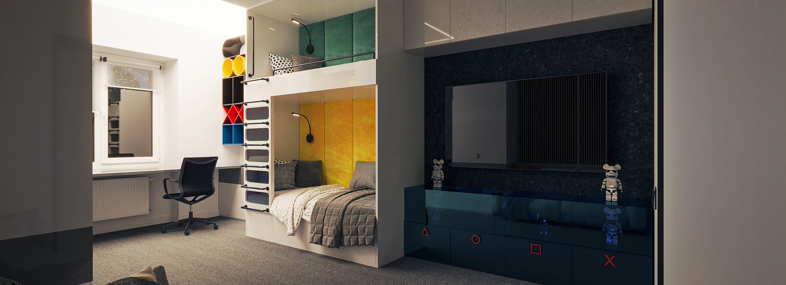 Дизайн-проект детской комнаты