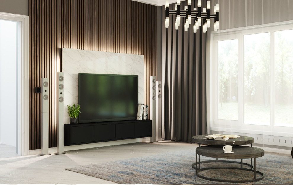 Кухня-гостиная, 40 м2