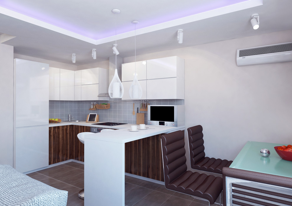 Дизайн проект квартиры для одного молодого человека