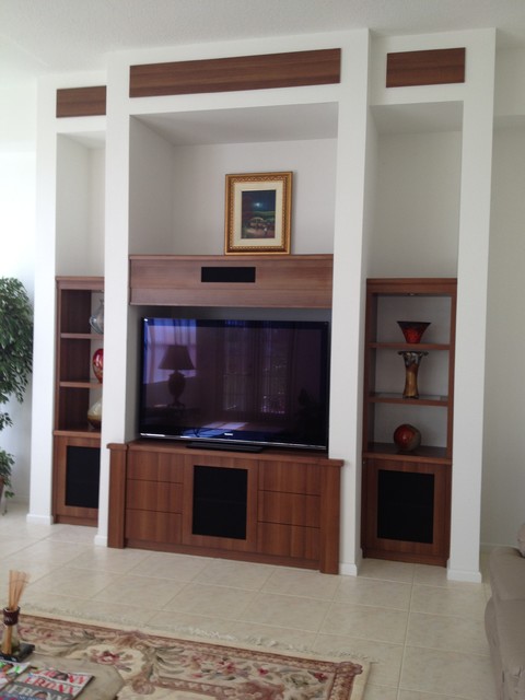 WALL UNITS modern-wohnzimmer