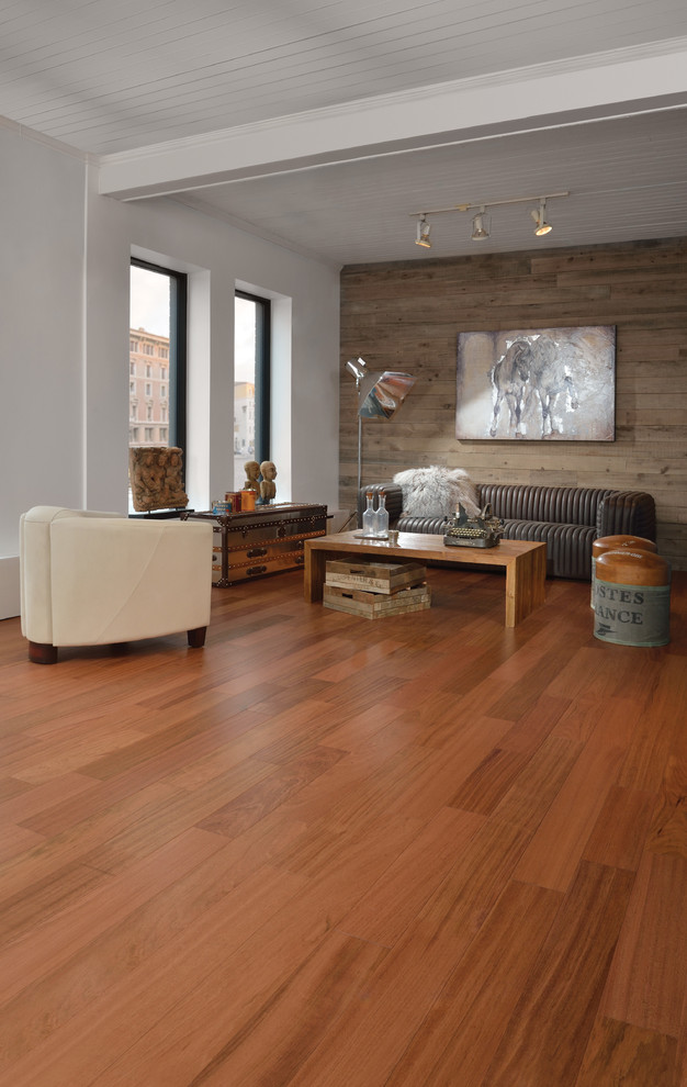 Brazilian Cherry Natural - Contemporary - Living Room - DC Metro - by K