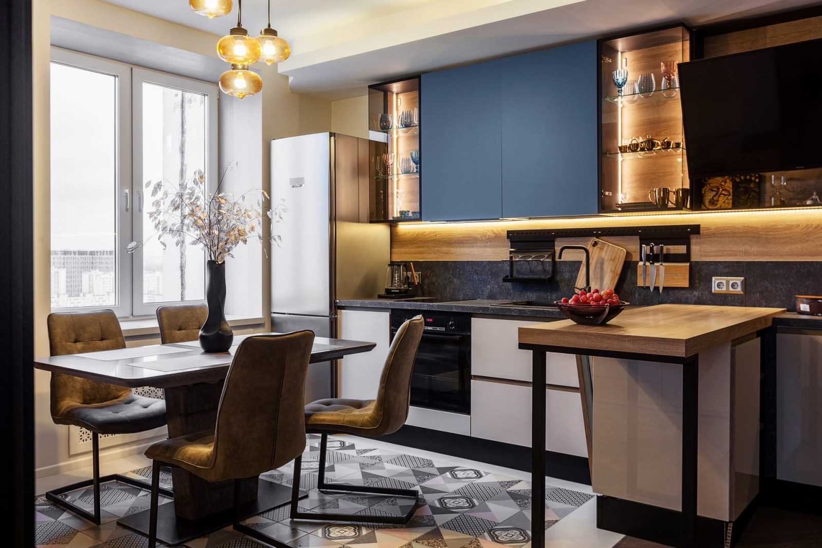 Краска Little Shop of Colors в проекте квартиры от Ярославны Подолицкой