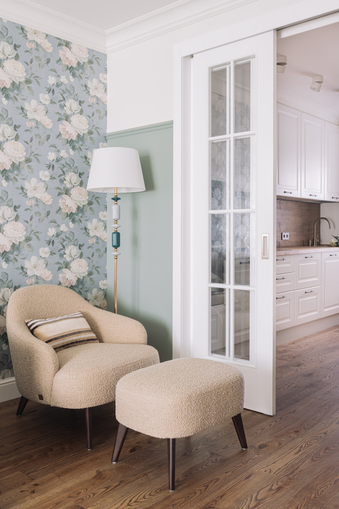 Трехкомнатная квартира в традиционном стиле