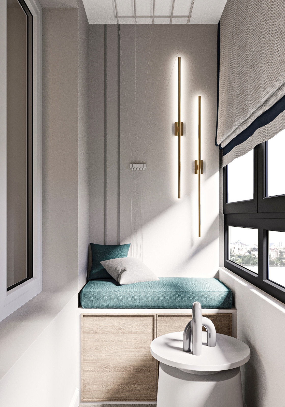 Интерьер квартиры в ЖК Мандарин