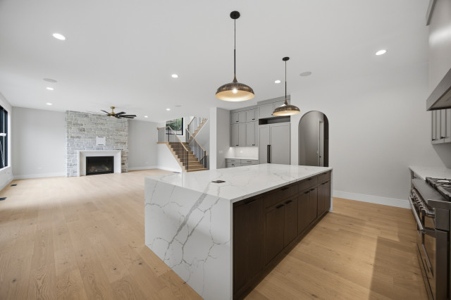 Modern Transitional Brentwood | East Highlands Naperville, IL fusion-kitchen