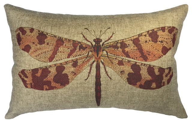 dragonfly throw pillows