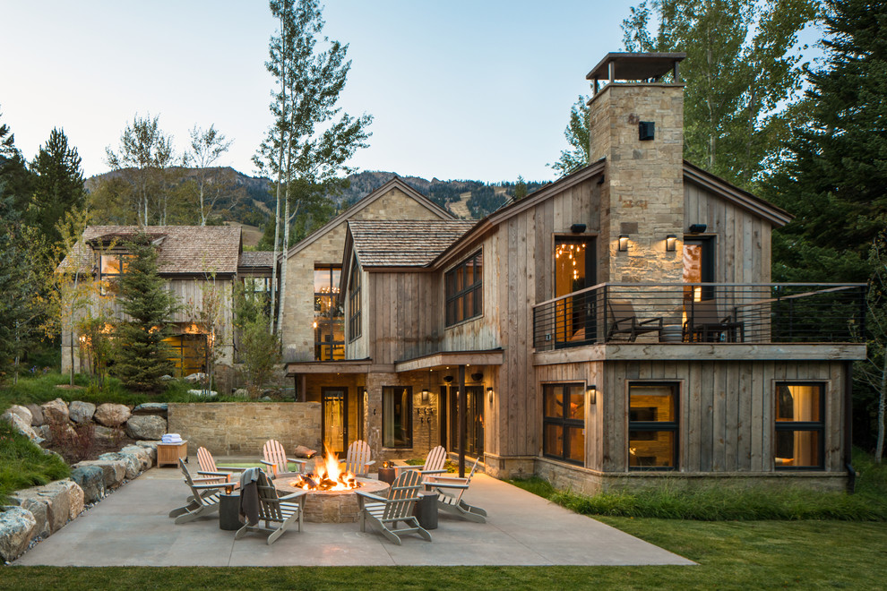 Home design - rustic home design idea