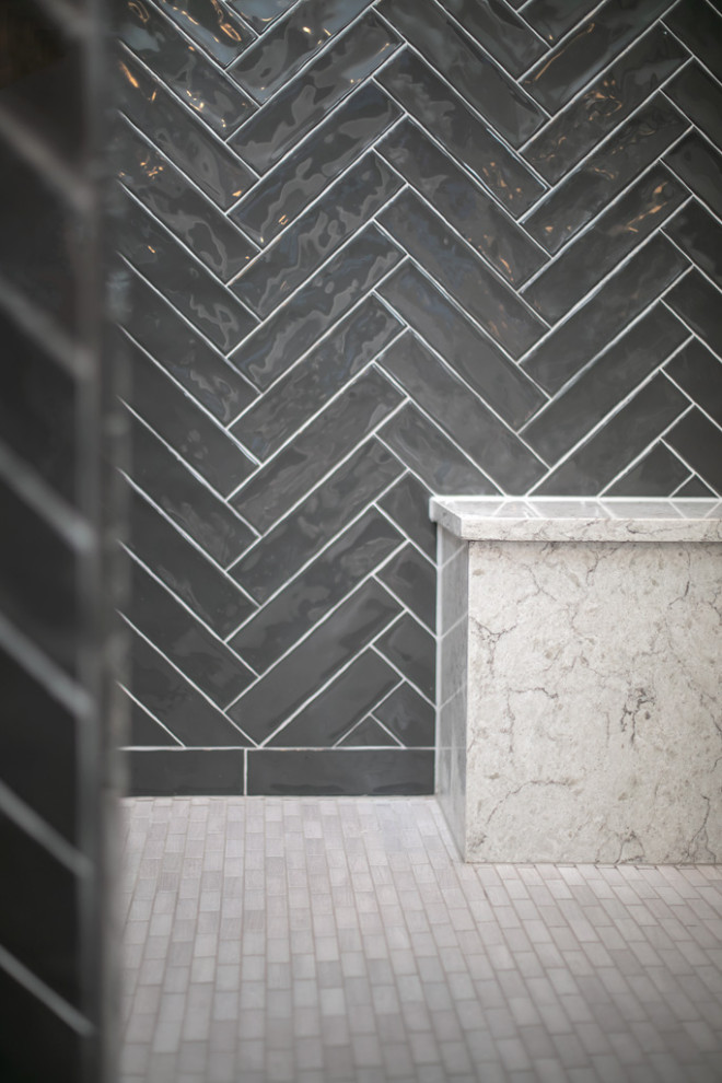 Inspiration for a transitional home design remodel in Seattle