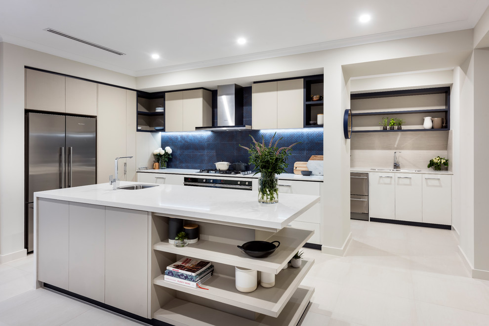 Photo of a contemporary kitchen in Perth.