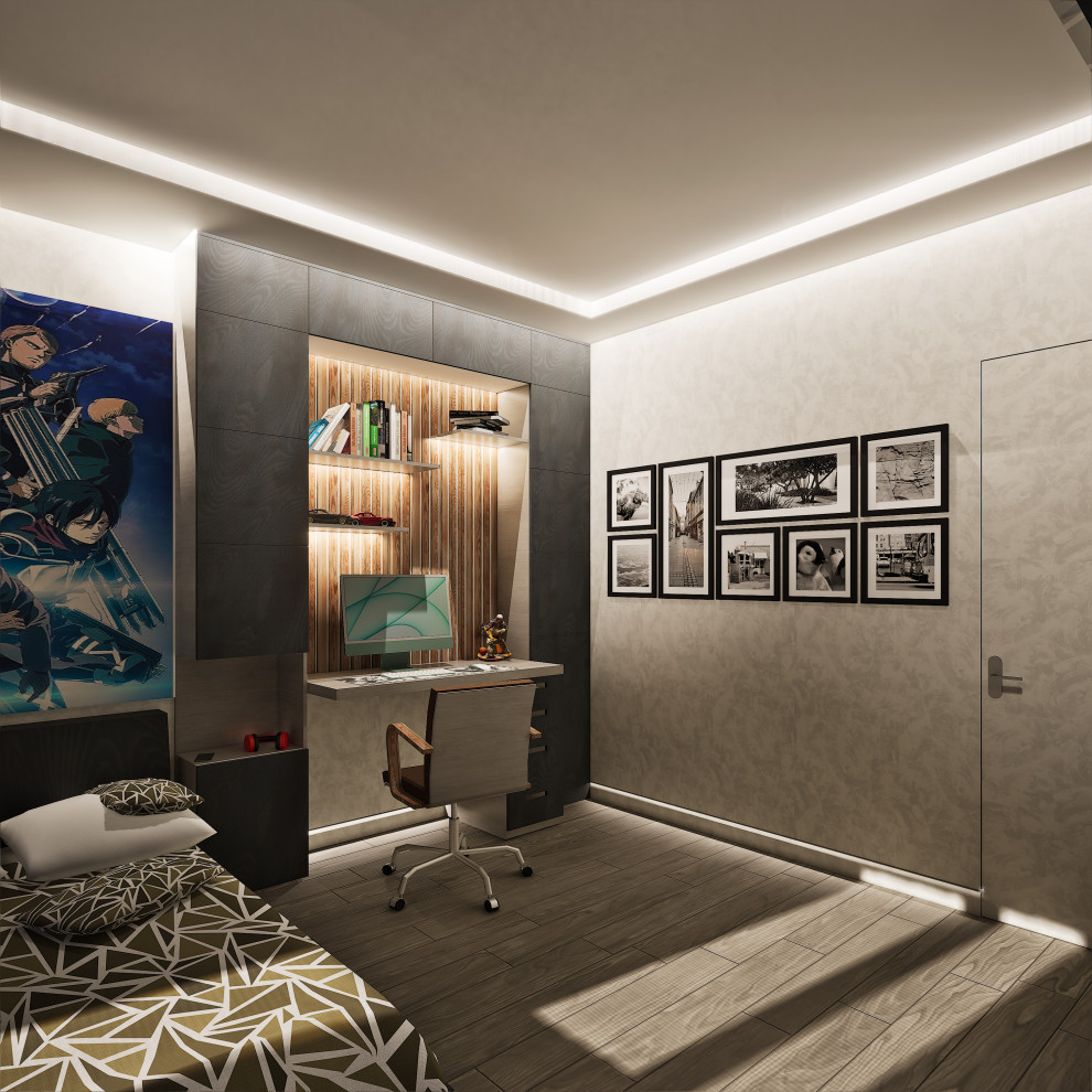 Дизайн-проект спальни для подростка