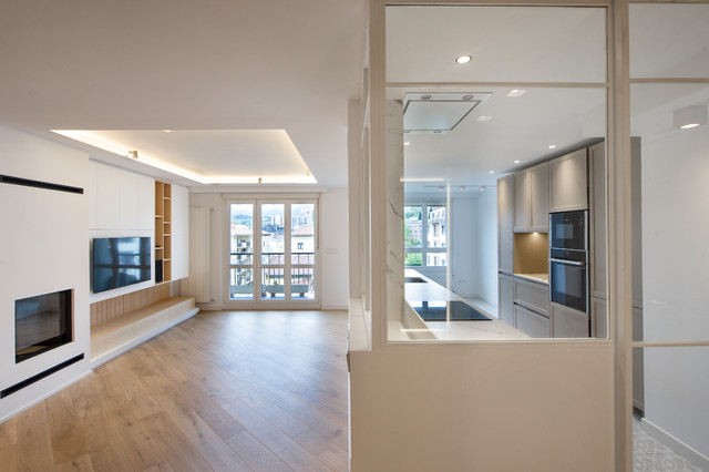 Casa Maple modern-vardagsrum