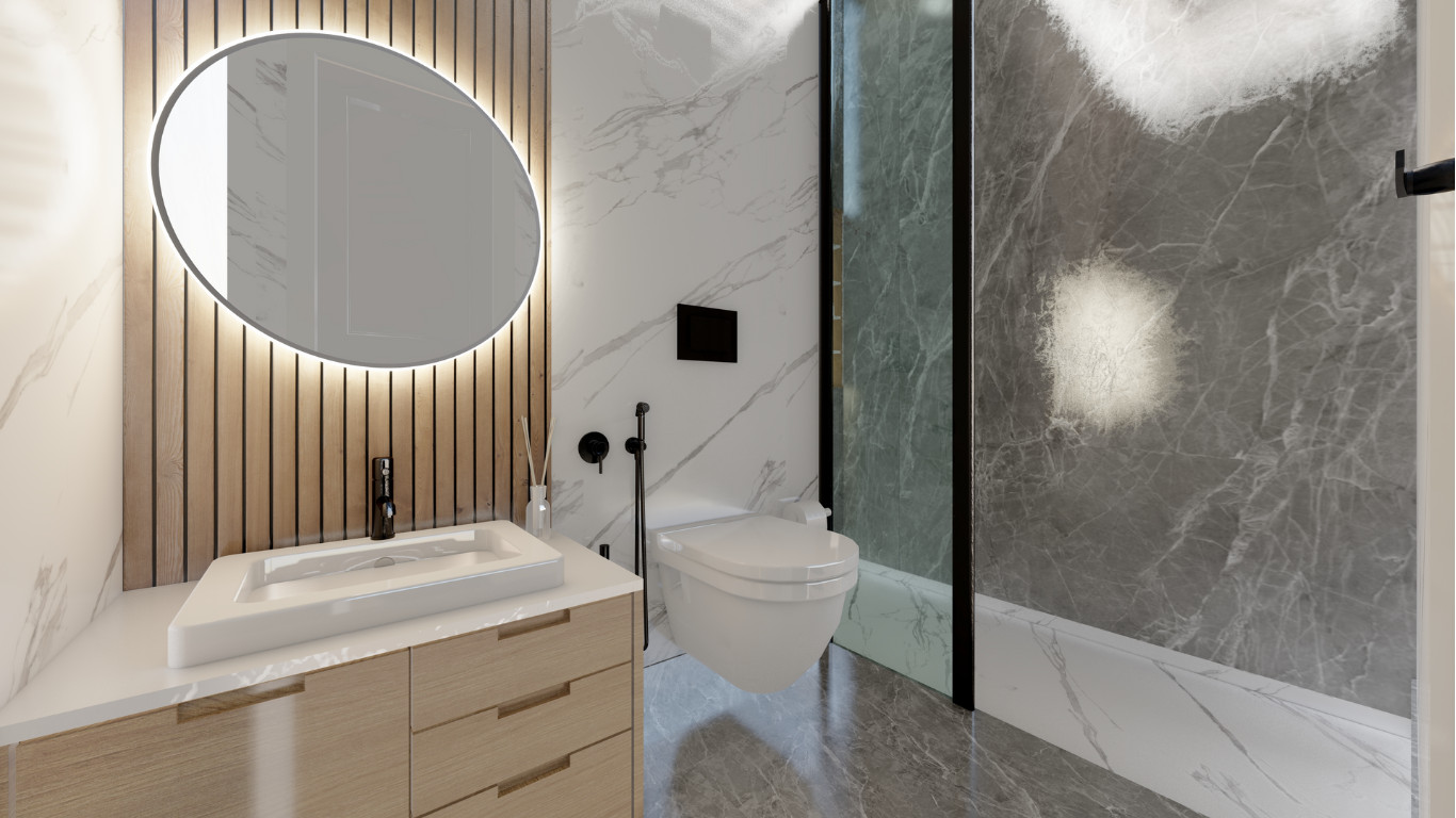 Minimal Bathroom Renovation in Barking