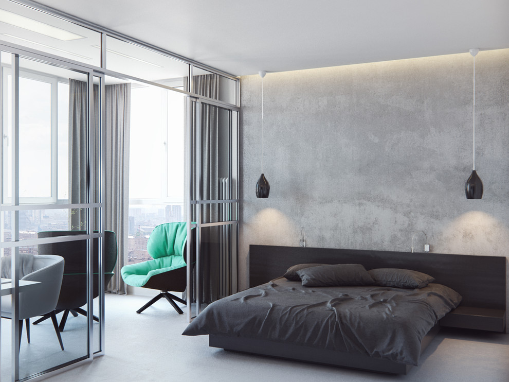 Apartment 80 m2 minimalism style
