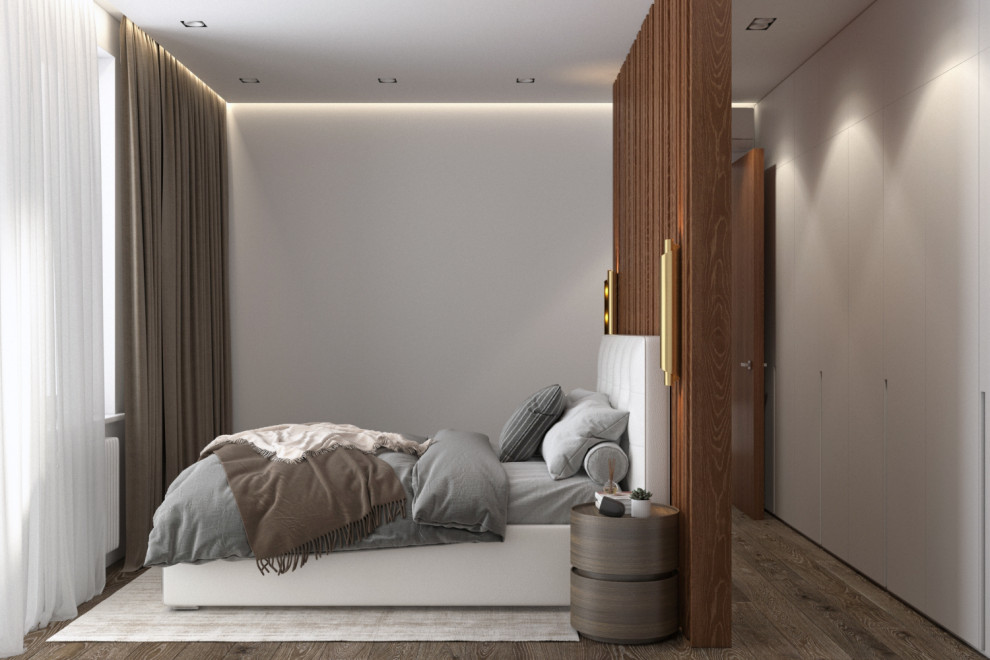 Монохромный с деревом