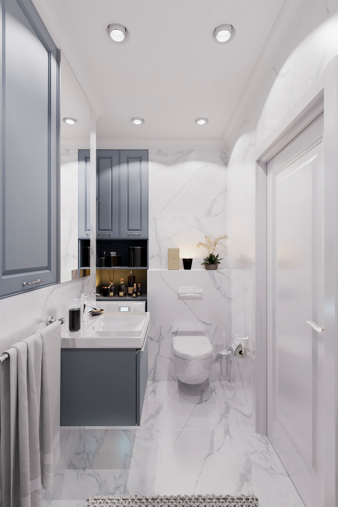 Дизайн проект 2х-комнатной квартиры в неоклассике