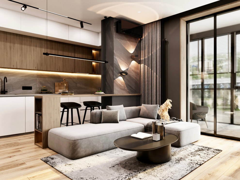 Проект жилой квартиры в г. Казань ЖК Манхеттен