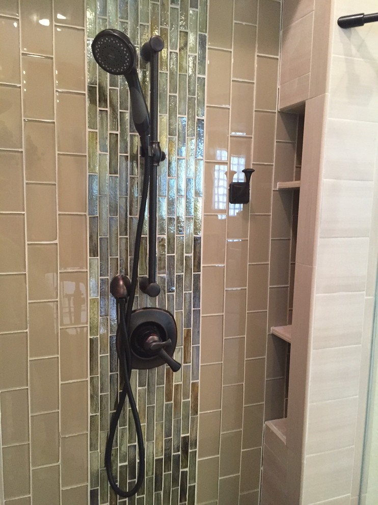 Large transitional bathroom photo in Phoenix
