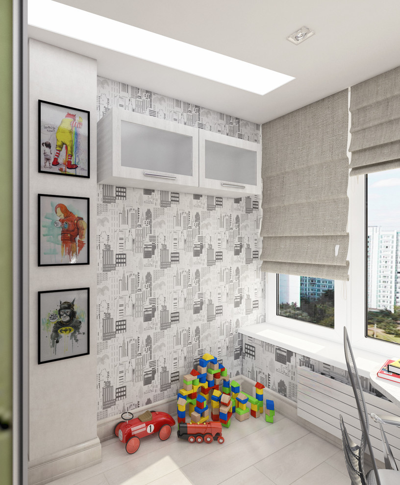 Дизайн интерьеров трёхкомнатной квартиры. Современный стиль.