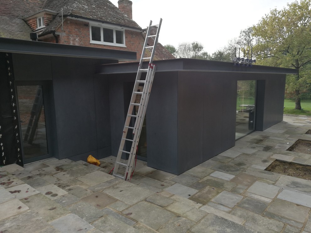 Church Farm House, Twyford - Side extension with glass link & house renovation