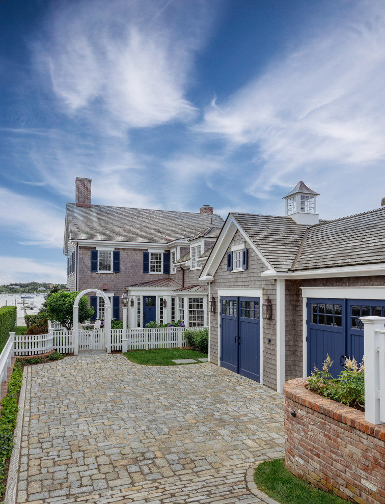 Garage - coastal garage idea in Boston
