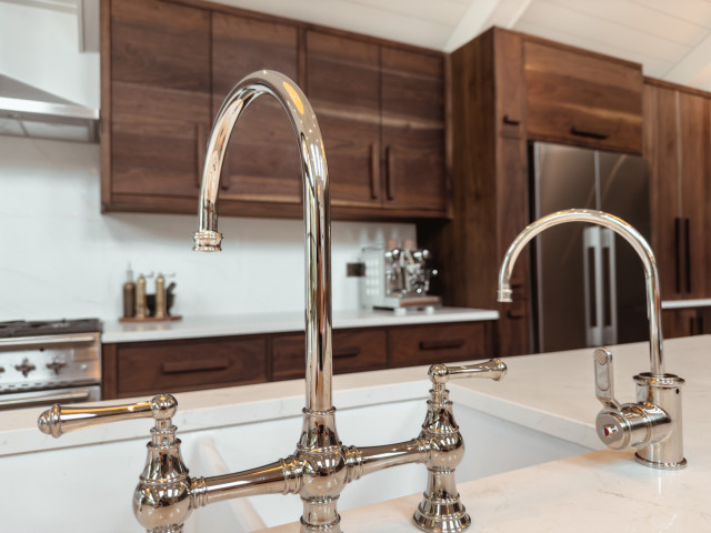 Walnut Kitchen transitional