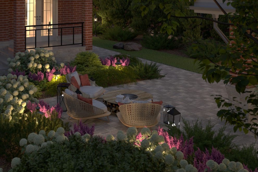 Ландшафтный проект в Раевке