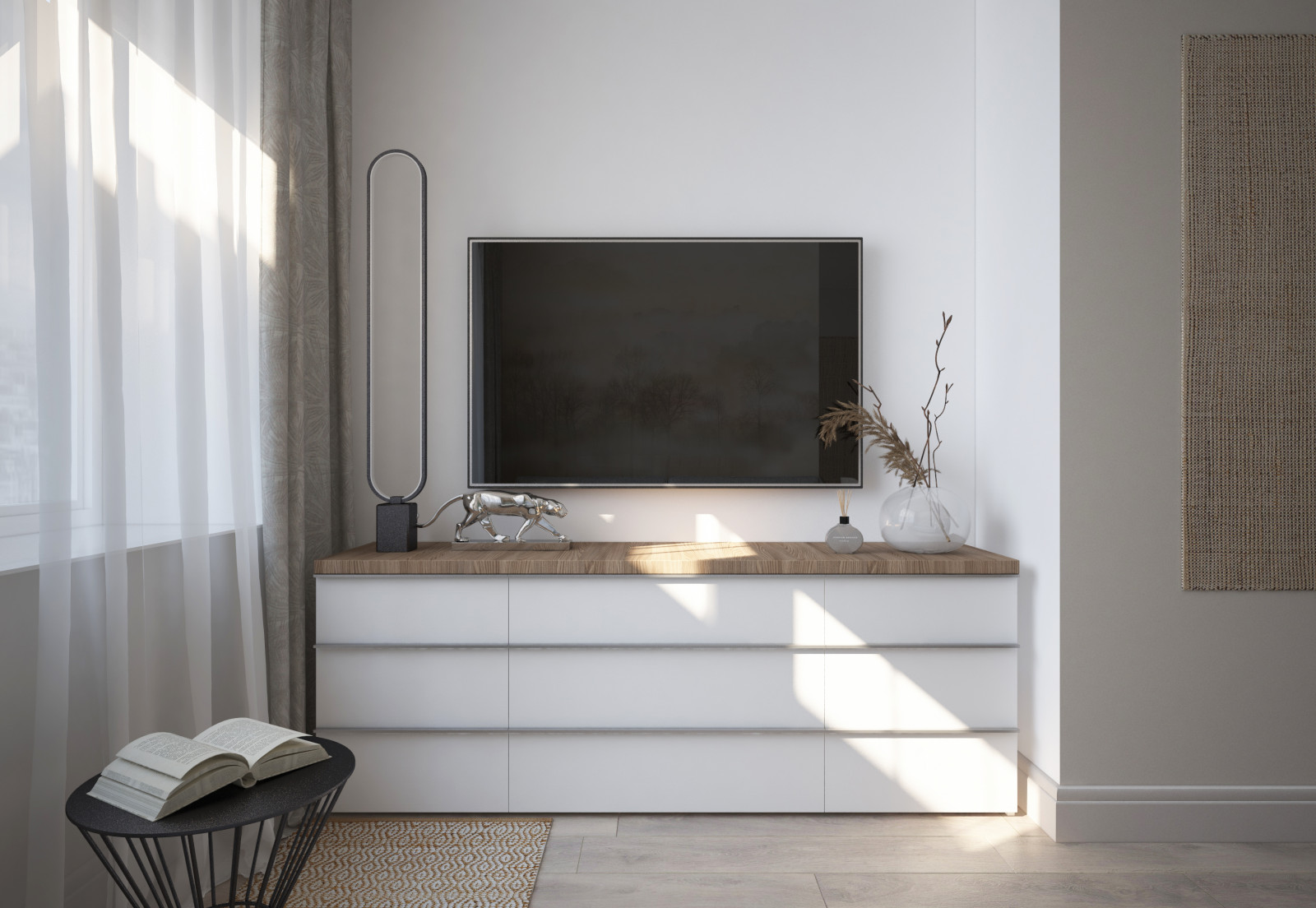 Интерьер гостинной