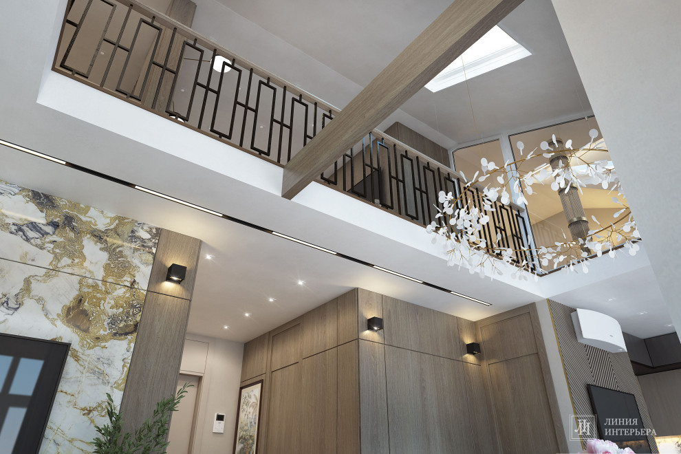 Дизайн интерьера 2-х уровневой квартиры