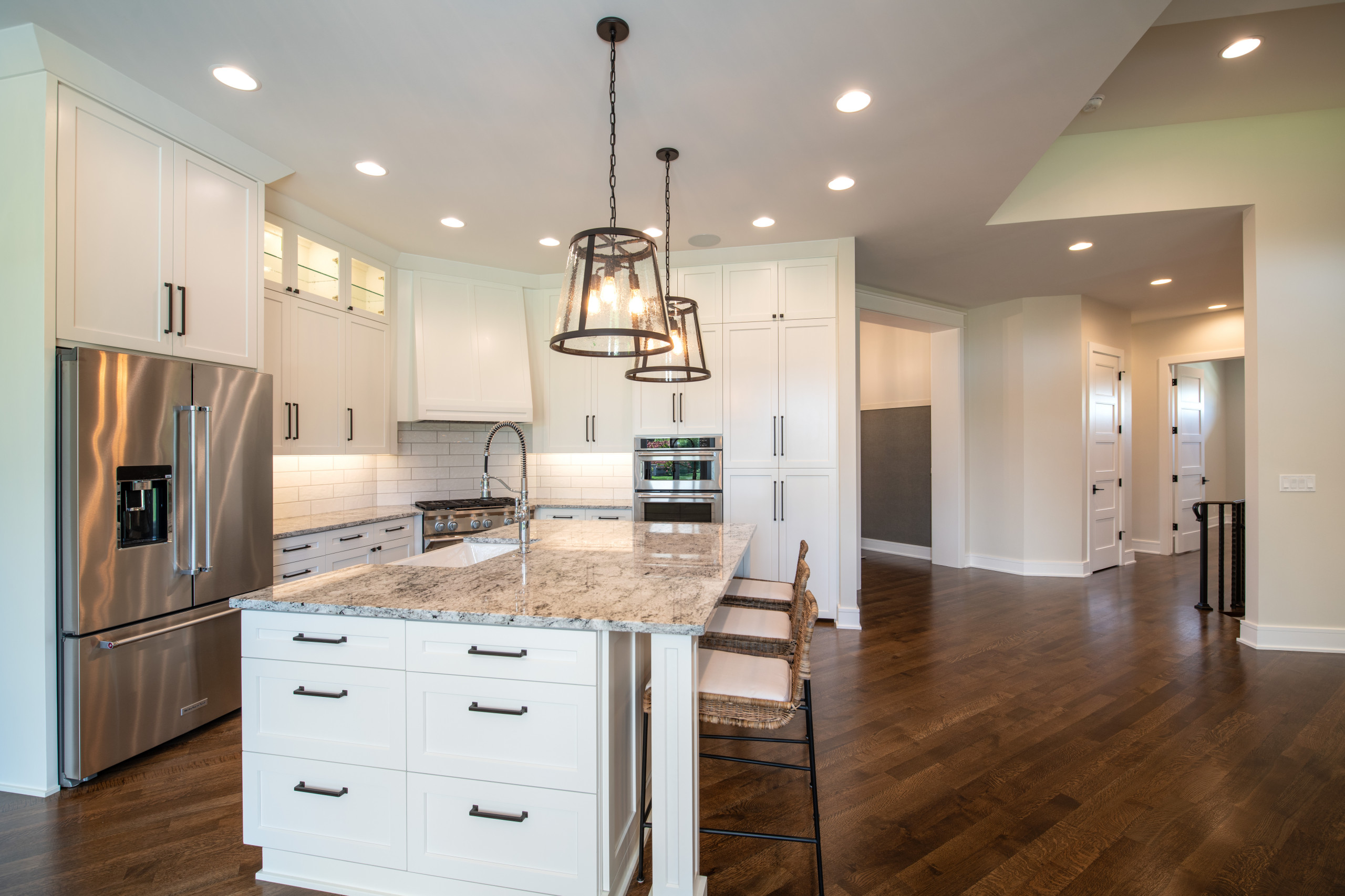 Moody Transitional Villa Home | Custom Build