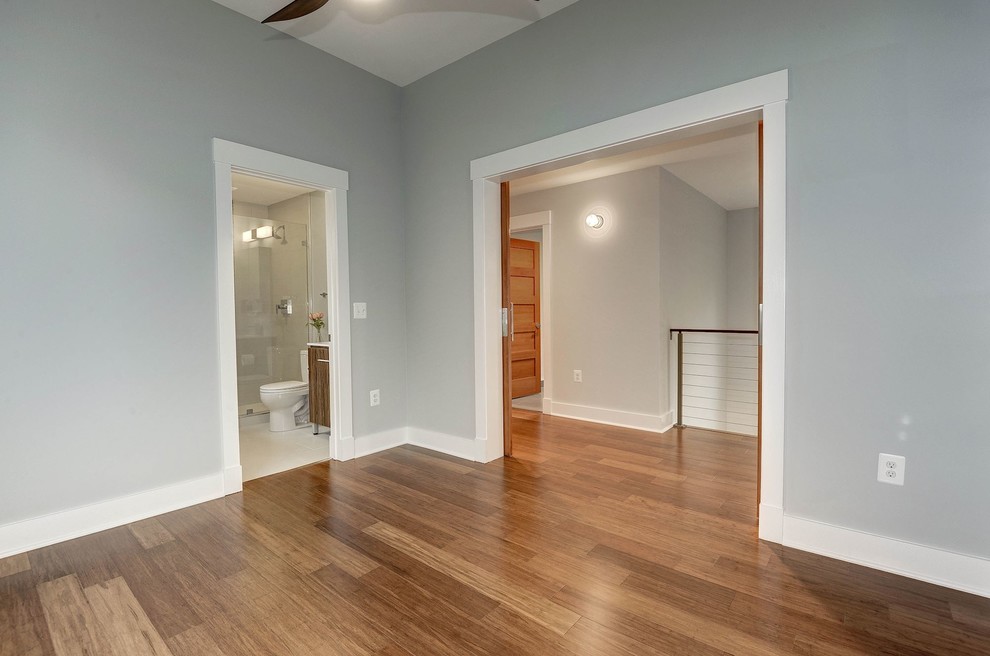 Transitional home design photo in DC Metro