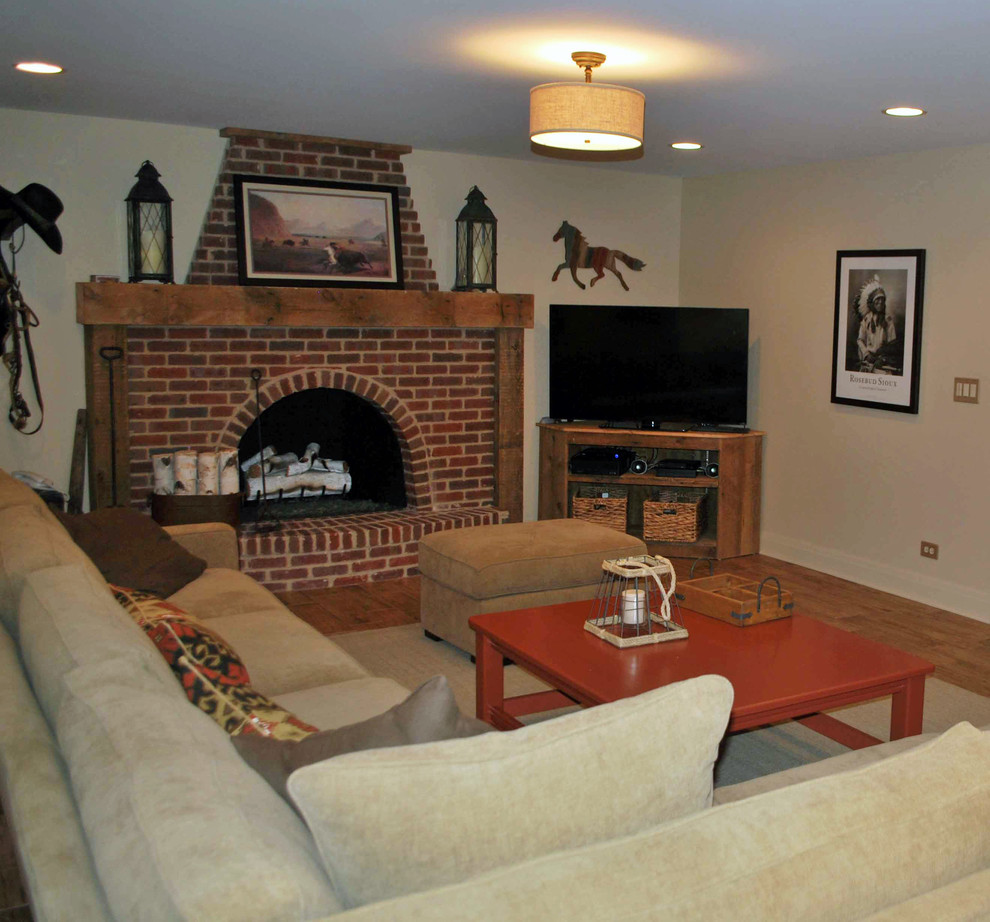 Rustic Western Basement Bistro