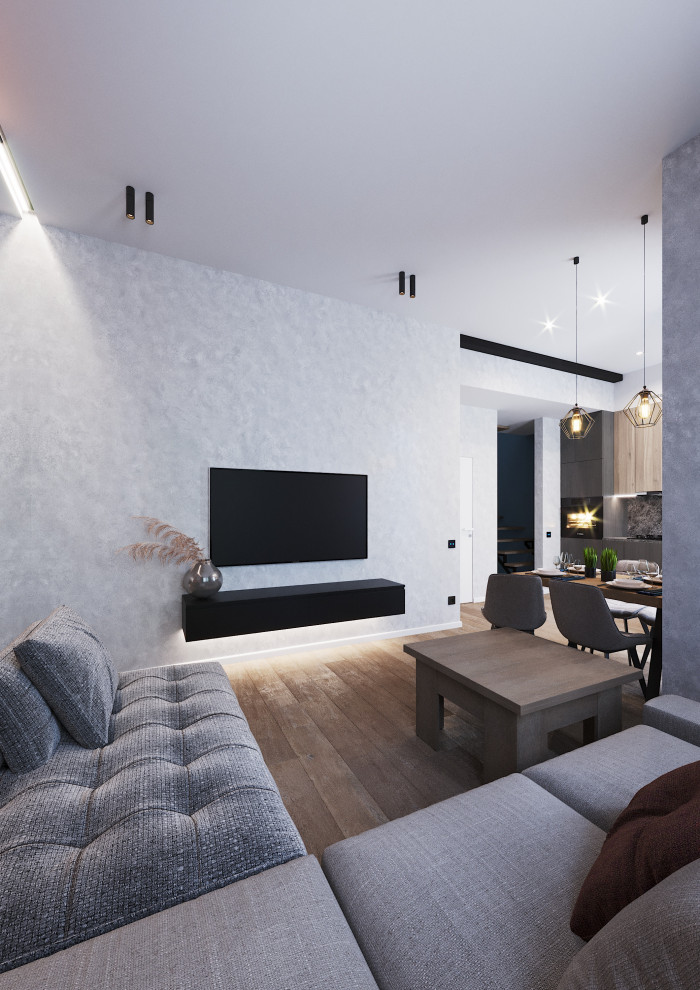 Дизайн интерьера таунхауса в Ростове