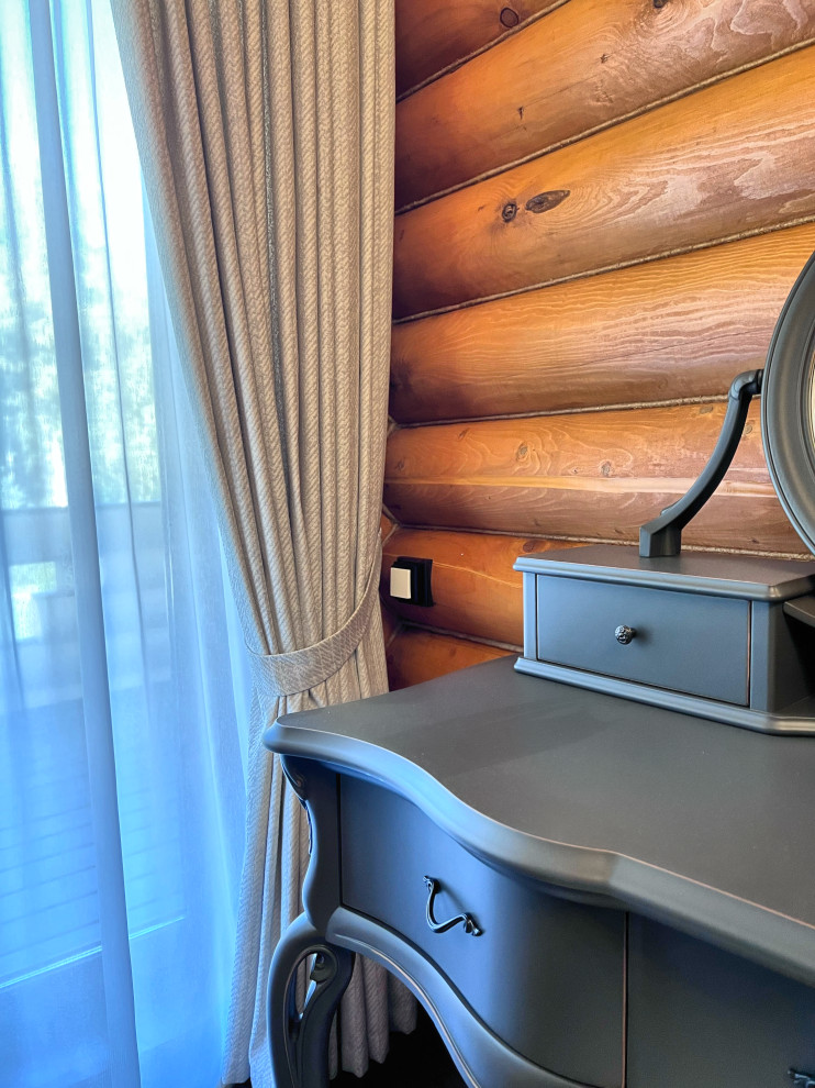 Дом из оцилидрованного бруса в Подмосковье