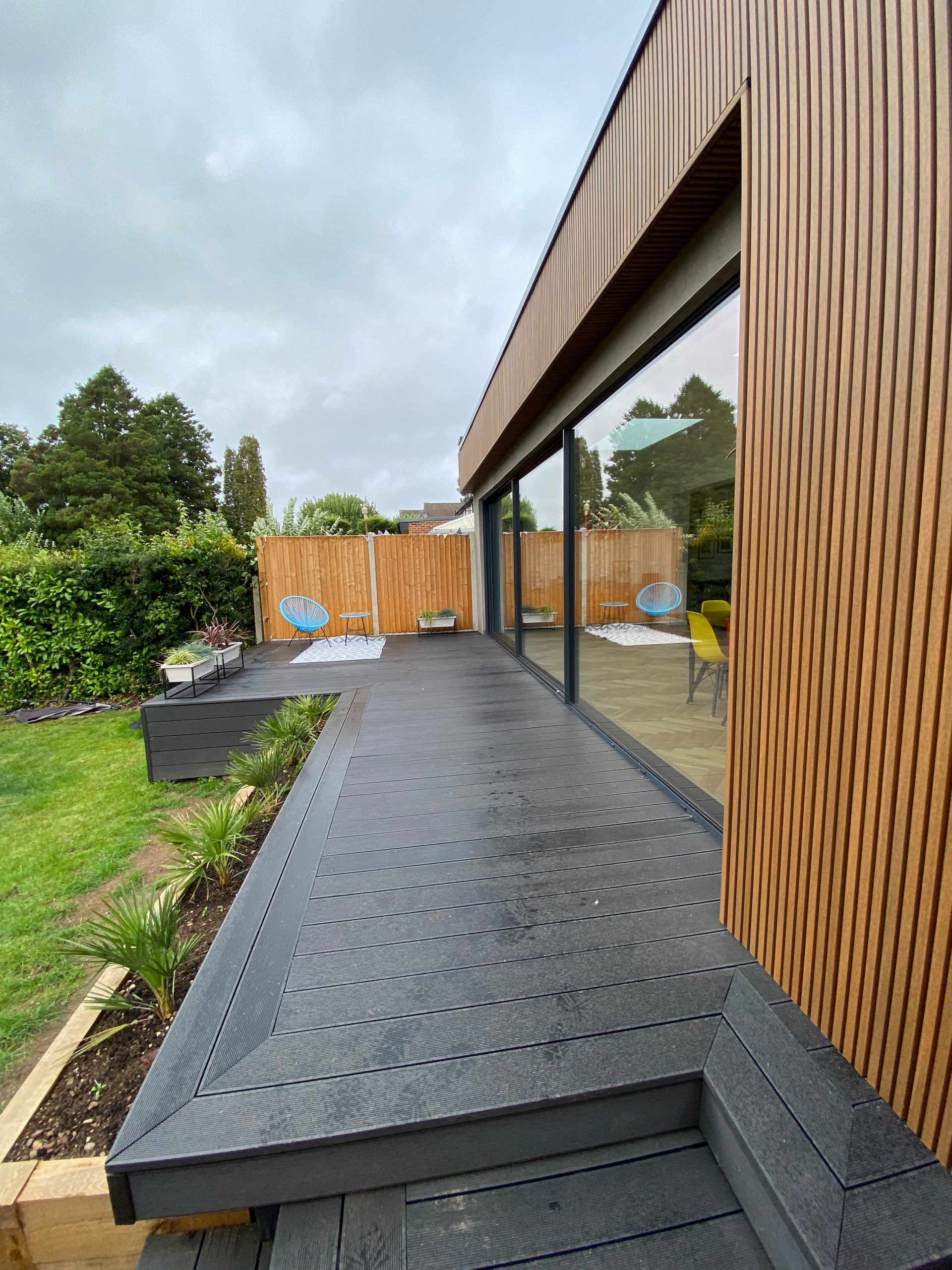 Contemporary two storey extension