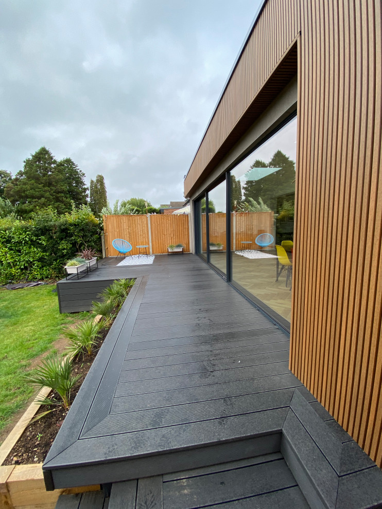Contemporary two storey extension
