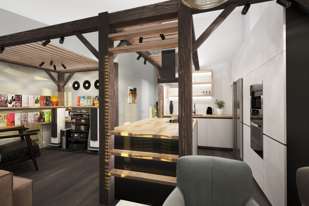 Квартира в г. Пушкин. Мансарда 74кв.м.