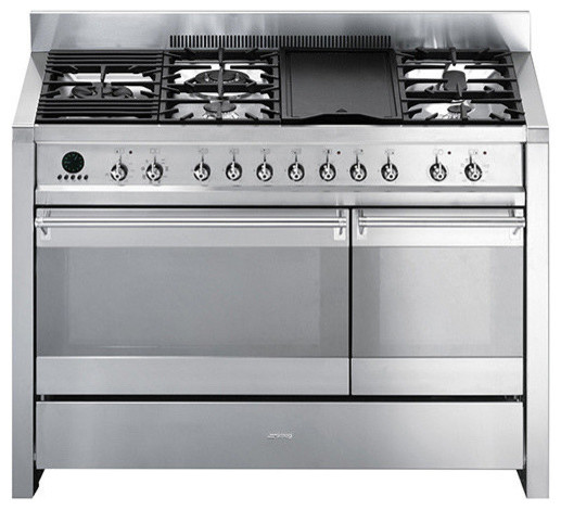 Smeg Dual Fuel Opera Range, 48"