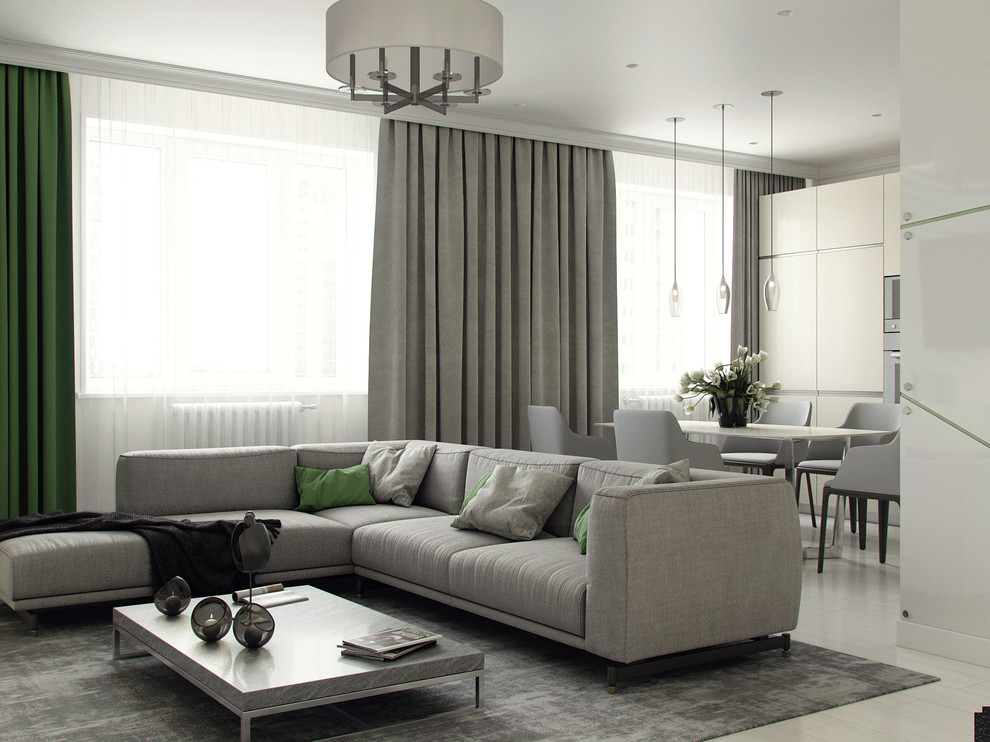 ДИЗАЙН ИНТЕРЬЕРА КУХНИ-ГОСТИНОЙ В Г. ВОРОНЕЖ