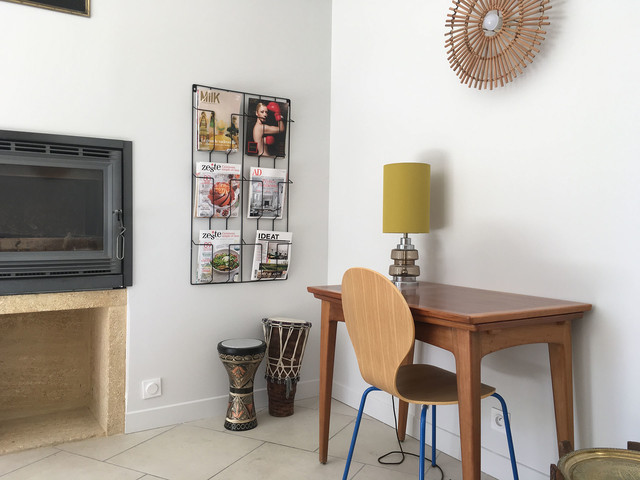 Les Petits Gardons eclectic-living-room